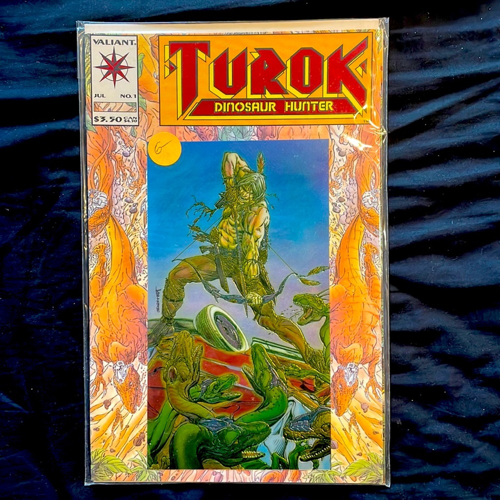 Valiant comics Turok dinosaur hunter #1
